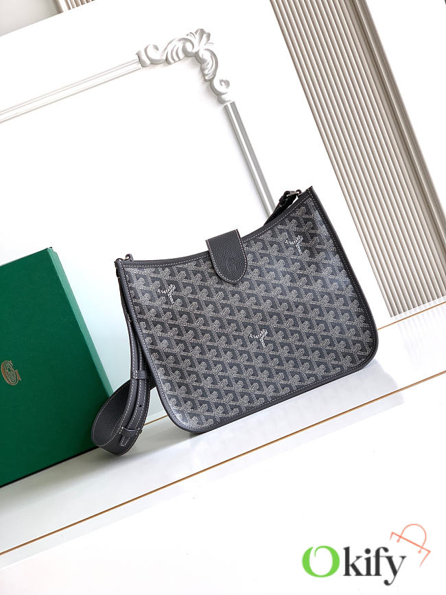 Okify Goyard Musette Bag Gray 28x22x10cm - 1