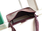 Okify Goyard Musette Bag Red Burgundy 28x22x10cm - 3