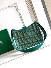 Okify Goyard Musette Bag Green 28x22x10cm - 4