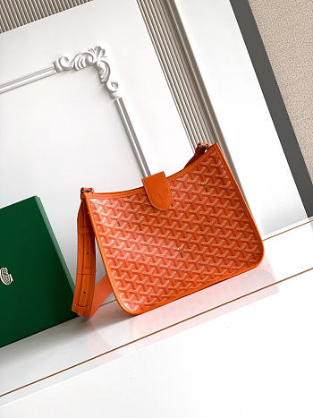 Okify Goyard Musette Bag Orange 28x22x10cm