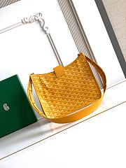 Okify Goyard Musette Bag Yellow 28x22x10cm - 5