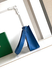 Okify Goyard Musette Bag Blue 28x22x10cm - 4