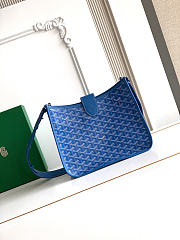 Okify Goyard Musette Bag Blue 28x22x10cm - 1