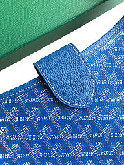 Okify Goyard Musette Bag Blue 28x22x10cm - 2