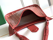Okify Goyard Musette Bag Red 28x22x10cm - 5
