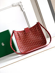 Okify Goyard Musette Bag Red 28x22x10cm - 3