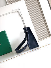 Okify Goyard Musette Bag Dark Blue 28x22x10cm - 6