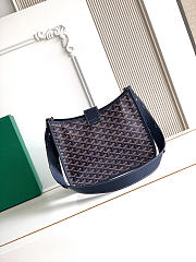 Okify Goyard Musette Bag Dark Blue 28x22x10cm - 5