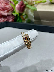 Okify Bvlgari Gold Ring With Diamond 29915 - 6