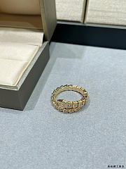 Okify Bvlgari Gold Ring With Diamond 29915 - 3