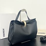 Okify Jacquemus Valerie Bag Black 32x20x11cm - 3