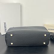 Okify Jacquemus Valerie Bag Black 32x20x11cm - 5