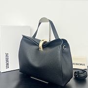 Okify Jacquemus Valerie Bag Black 32x20x11cm - 6