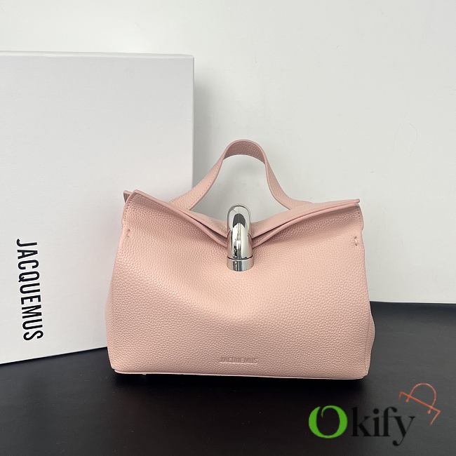 Okify Jacquemus Valerie Bag Light Pink 24x14x7.5cm - 1