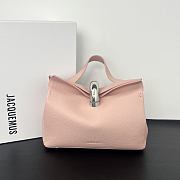 Okify Jacquemus Valerie Bag Light Pink 24x14x7.5cm - 1