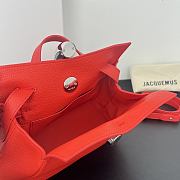 Okify Jacquemus Valerie Bag Red 24x14x7.5cm - 6