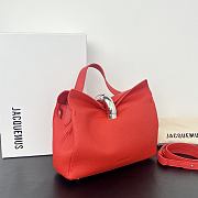 Okify Jacquemus Valerie Bag Red 24x14x7.5cm - 3