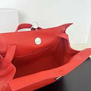 Okify Jacquemus Valerie Bag Red 32x20x11cm - 5