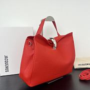 Okify Jacquemus Valerie Bag Red 32x20x11cm - 3