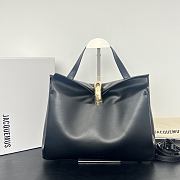 Okify Jacquemus Valerie Bag Black Plain 32x20x11cm - 1