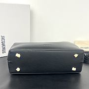 Okify Jacquemus Valerie Bag Black Plain 32x20x11cm - 3