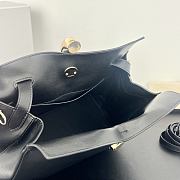 Okify Jacquemus Valerie Bag Black Plain 32x20x11cm - 4