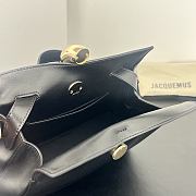 Okify Jacquemus Valerie Bag Black Plain 24x14x7.5cm - 2