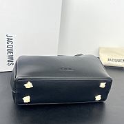 Okify Jacquemus Valerie Bag Black Plain 24x14x7.5cm - 5
