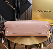 Okify Dolce & Gabbana Vittoria Bag Light Pink Calfskin 31x19x10cm - 6
