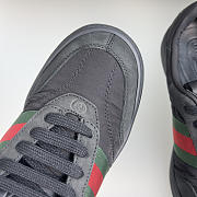 Okify Gucci Screener Black Sneakers Unisex 2.5cm - 6