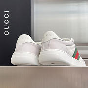 Okify Gucci Screener White Sneakers Unisex 2.5cm - 6