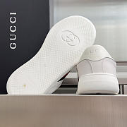 Okify Gucci Screener White Sneakers Unisex 2.5cm - 5