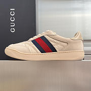 Okify Gucci Screener Beige Sneakers Unisex 2.5cm - 4