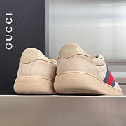 Okify Gucci Screener Beige Sneakers Unisex 2.5cm - 6