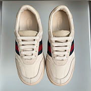 Okify Gucci Screener Beige Sneakers Unisex 2.5cm - 3