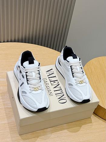 Okify Valentino White Men Sneakers 29976