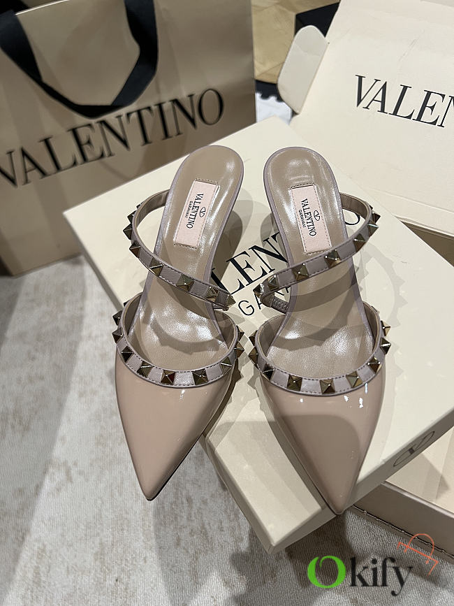 Okify Valentino Nude High Heels 5cm - 1