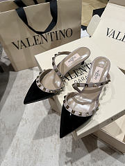 Okify Valentino Black High Heels 5cm - 2