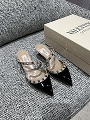 Okify Valentino Black High Heels 5cm - 3