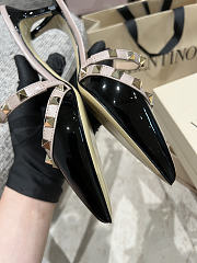 Okify Valentino Black High Heels 5cm - 4