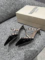 Okify Valentino Black High Heels 5cm - 5