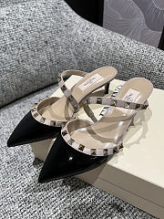 Okify Valentino Black High Heels 5cm - 1