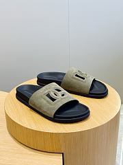 Okify Dolce & Gabbana Kaki Men Slides  - 5
