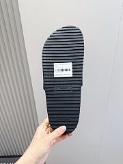 Okify Dolce & Gabbana Dark Blue Men Slides  - 5