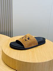 Okify Dolce & Gabbana Brown Men Slides  - 3
