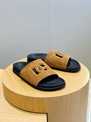 Okify Dolce & Gabbana Brown Men Slides  - 2