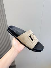Okify Dolce & Gabbana Beige Men Slides  - 3