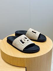 Okify Dolce & Gabbana Beige Men Slides  - 2