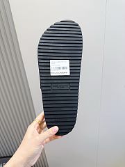 Okify Dolce & Gabbana Black Men Slides  - 5