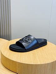 Okify Dolce & Gabbana Black Men Slides  - 3